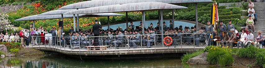 Konzert im Garten von Schloß Trauttmansdorff