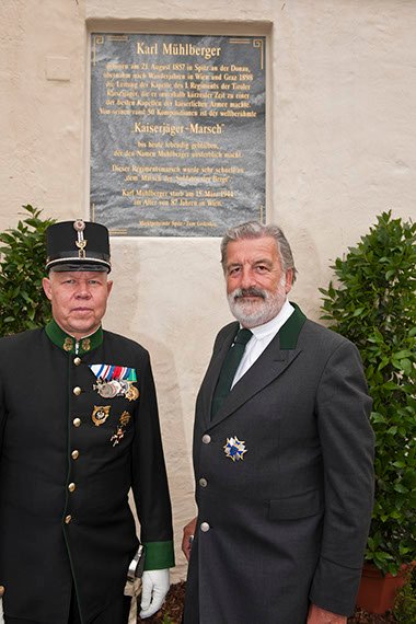 Gedenktafelenth�llung
