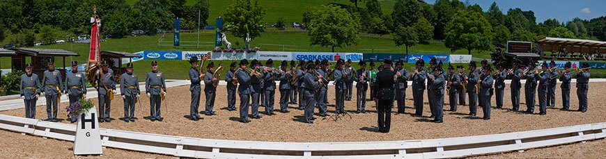 Marschkonzert am Schindlhof in Fritzens
