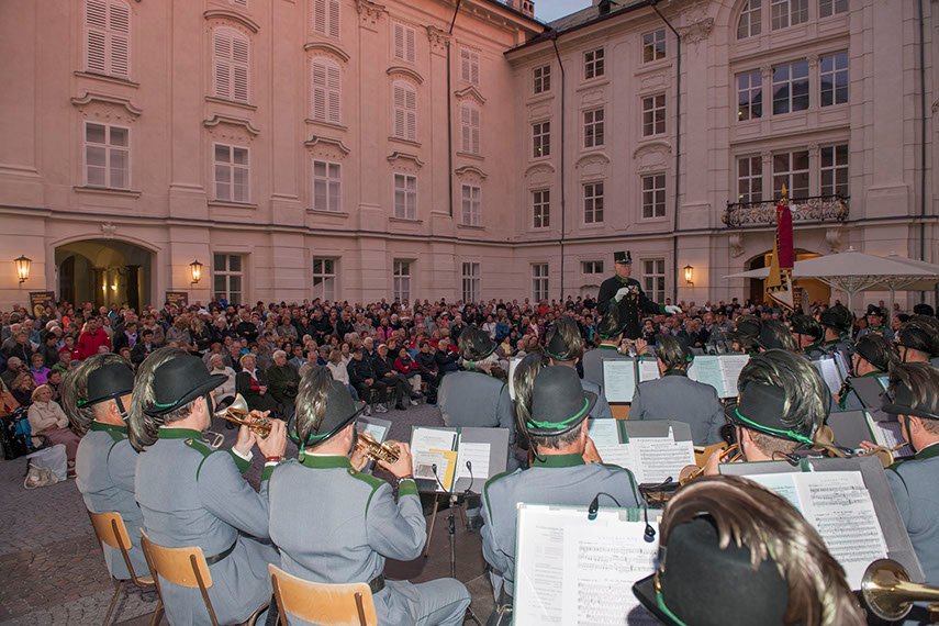 Konzert im Innenhof der Innsbrucker Hofburg
